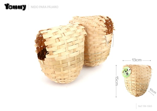 [YM1065] Nido de pájaro 13*10*15cm - Accesorios para aves y mascotas