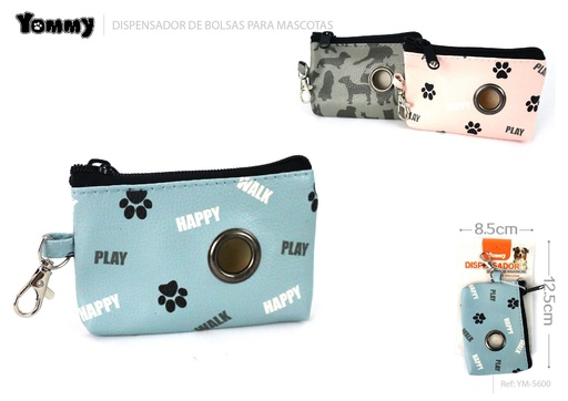 [YM5600] Portabolsas para mascotas 12.5*8.5 cm - Accesorios para recoger desechos