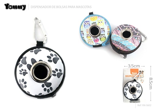 [YM5602] Portabolsas para mascotas 8.5*3.5CM - Accesorios para caminatas