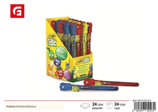 [187725127] Pompitas frutas Crayola - Juguetes de pompas
