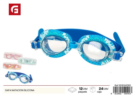 [161654090] Gafa de natación de silicona - Equipamiento acuático