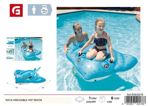[161642578] Raya hinchable 145x185 cm - Flotador para niños