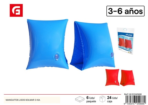 [163204968] Manguitos lisos Solmar 3-6 años - Accesorios de verano para niños