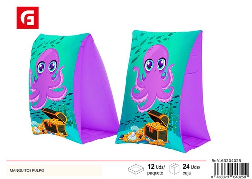 [163204025] Manguitos de pulpo inflables - Accesorios de verano para niños