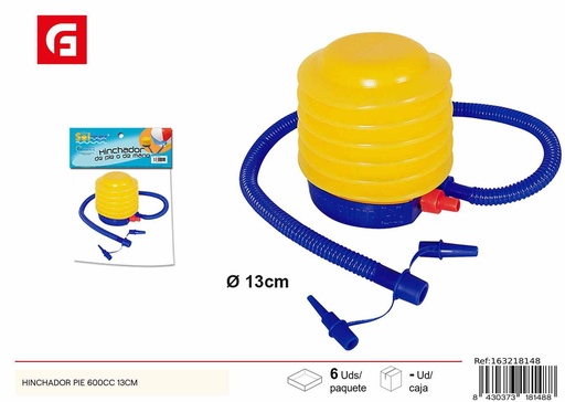 [163218148] Hinchador de pie 600 cc 13 cm - Accesorios para piscina