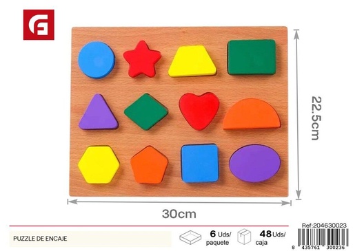 [204630023] Puzzle de encaje - Juguetes educativos y rompecabezas