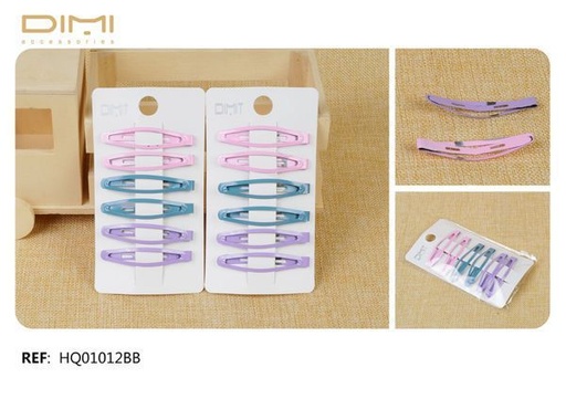 [8435693834663] Ranas 6CM 24 unidades HQ01012BB - Accesorios de pelo y moda