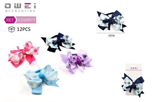 [8428947209775] Goma de lazo 12 unidades CO20977 - Accesorios de pelo y moda