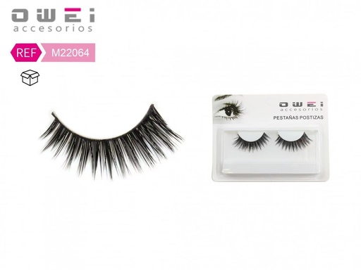 [8428947220640] Pestañas postizas 12/U M22064 - Accesorios de belleza y pestañas