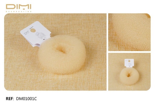 [8435452550940] Coletero donut 10 cm 12/U DM01001C - Accesorios de belleza para peinados
