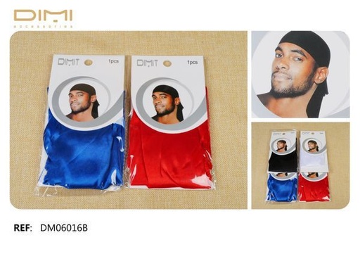 [8435693823926] Durags para el cabello 12/U DM06016B - Accesorios de belleza para peinados