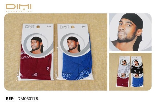 [8435693823940] Durags para el cabello 12/U DM06017B - Accesorios de belleza para peinados