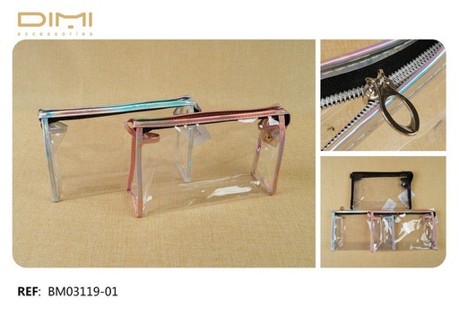 [8435560298871] Neceser 23x15x7 cm 12/U BM03119-01 - Accesorios para viaje y cosmetiqueras