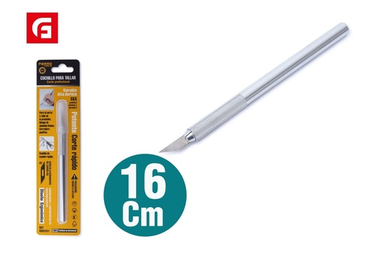 [01371] Gubia para esculpir metálica - Herramientas de carpintería