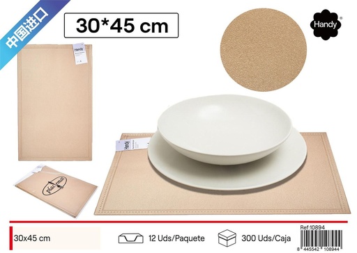 [10894] Salvamantel rectangular con textura 30*45 cm - Textil para el hogar y salvamanteles