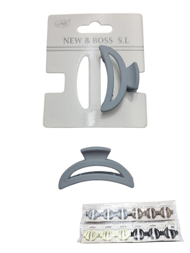 [240010-2] Pinza 4.5 cm 12 unidades - Accesorios para el cabello