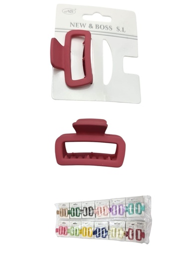 [8875588400137] Pinza 4.5 cm 12 unidades - Accesorios para el cabello