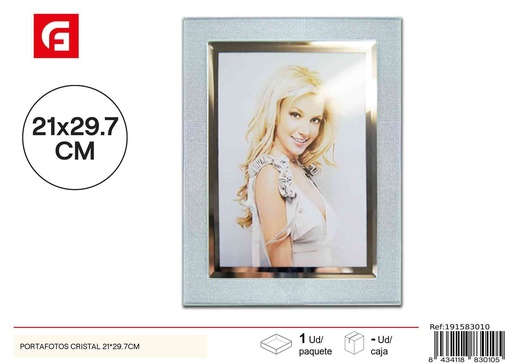 [191583010] Portafotos de cristal 21x29.7 cm - Accesorios decorativos y portafotos