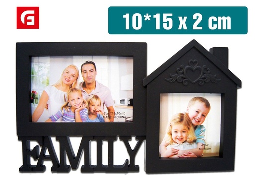 [191510808] Portafoto múltiple 10*15*2cm - Marcos y portafotos decorativos