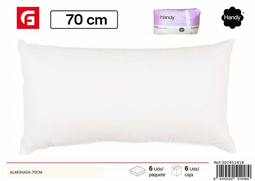 [307451418] Almohada 70 cm - Confort y descanso en el hogar