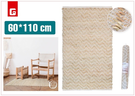 [190365708] Alfombra Diagonales 60*110cm - Textiles para el hogar