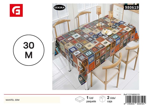 [137480619] Mantel 30m de un solo uso - Textiles prácticos y desechables