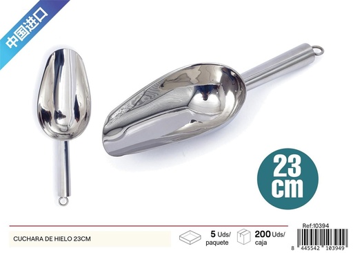 [10394] Cuchara de hielo de 23 cm - Utensilios de cocina para bebidas frías