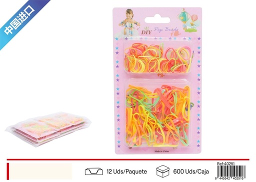 [40251] Goma de pelo fluorescente - Accesorios para peinados