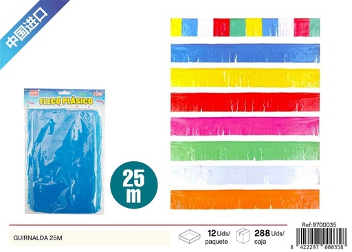 [9700035] Girnalda de 25 m - Decoración festiva para eventos