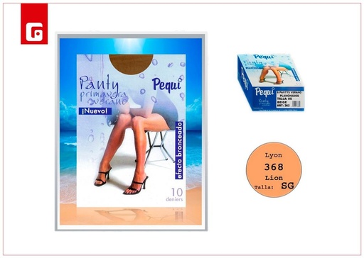 [134838368] Panty verano planchado - Medias cómodas y elegantes