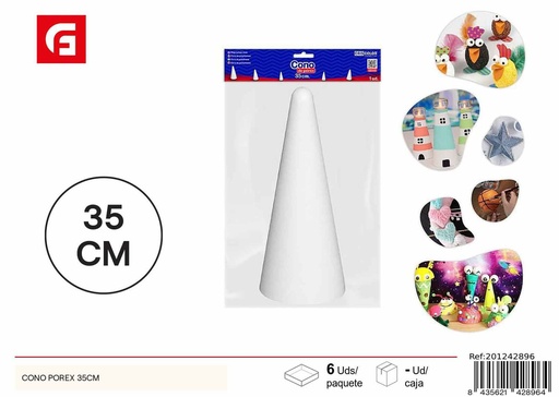 [201242896] Cono porex 35cm - Material de manualidades para artes creativas