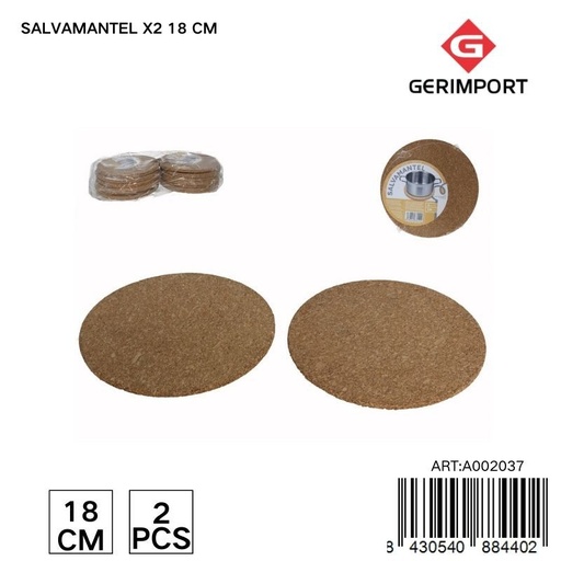 [A002037] Salvamantel x2 18 cm - Accesorios de cocina