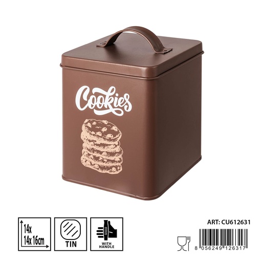 [0235788] Botella L/POP 14x14x16 cm - Tarro organizador