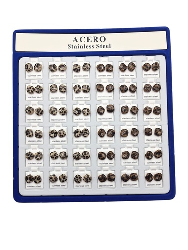 [8420211693143] Expositor de pendientes 36 piezas modelo 169314 - Joyería y bisutería