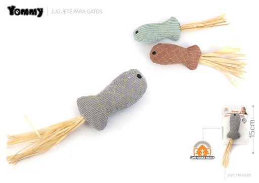 [YM6385] Juguete con catnip para gatos 15 cm - Juguetes estimulantes para gatos