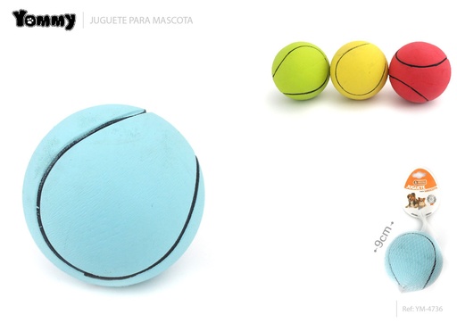 [YM4736] Juguete goma 9 cm - Juguetes para mascotas