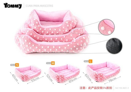 [YM4841-3] Cuna de mascota ref. 4841-3 - Accesorios para mascotas y camas