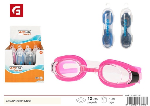 [161653717] Gafa de natación junior con caja - Equipamiento acuático
