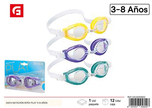 [161645602] Gafas de natación Intex Play 3-8 años - Equipo para natación