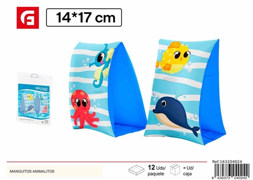 [163204024] Manguitos de animalitos inflables - Accesorios de verano para niños
