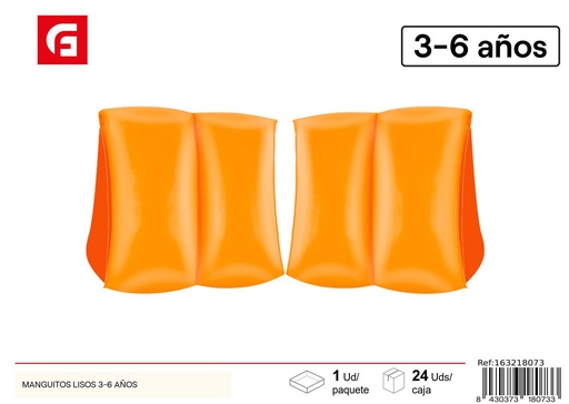 [163218073] Manguitos lisos 3-6 años - Accesorios de natación para niños