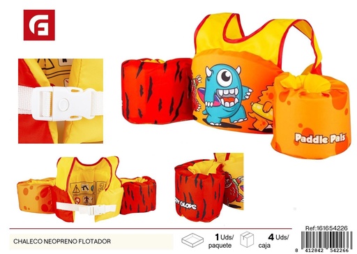 [161654226] Chaleco flotador de neopreno - Accesorio acuático