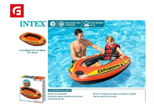 [161640264] Barco Explorer Pro 137x85x23cm - Productos de verano e inflables infantiles