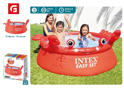 [161642045] Piscina Easy Set cangrejo - Recreación para niños