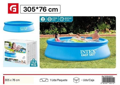 [161640011] Piscina Easy Set 305x76cm - Productos de verano y piscinas inflables