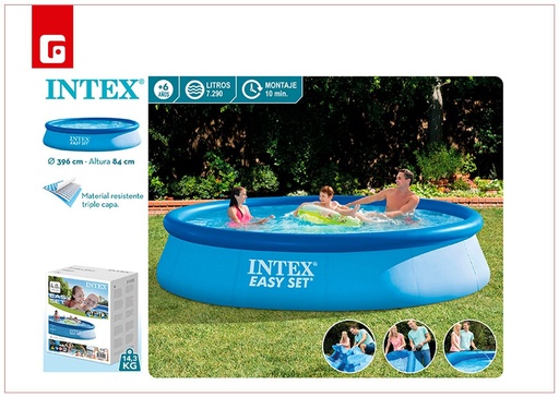 [161640015] Piscina Easy Set 396x84cm - Productos de verano y piscinas inflables