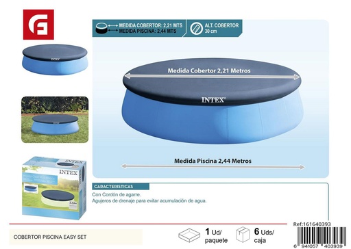 [161640393] Cobertor piscina Easy Set - Productos de verano y accesorios para piscina