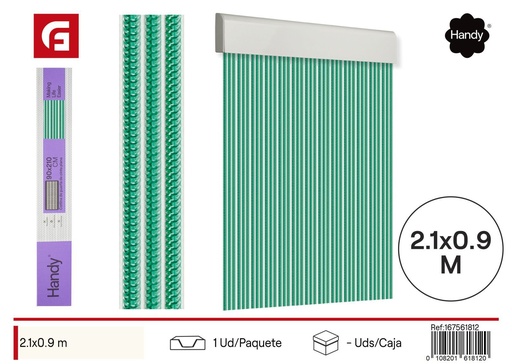 [167561812] Cortina estándar Tosca N12 2.1*0.9m - Accesorios para verano y cortinas para puertas