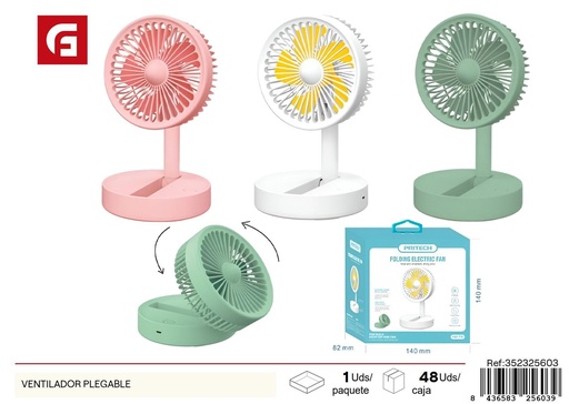 [352325603] Ventilador plegable de verano - Accesorios y ventilación para el hogar
