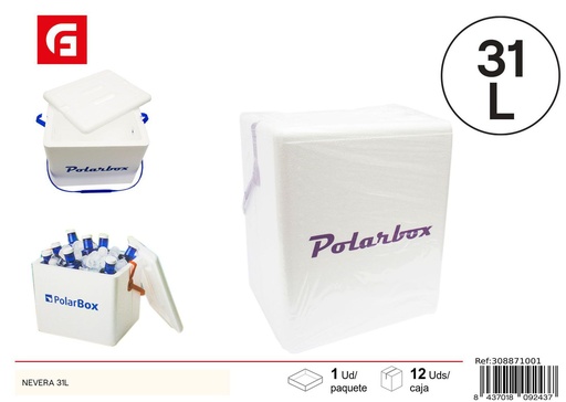 [308871001] Nevera de espuma 31L - Contenedores refrigerantes de verano